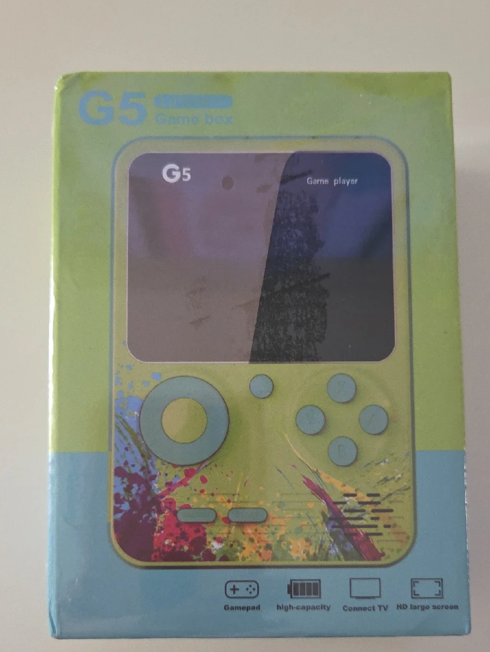 G5 Handheld Retro Game Console - Blue